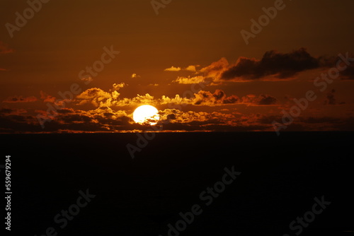 Sunrise in mountains, Bohinj valley, Slovenia