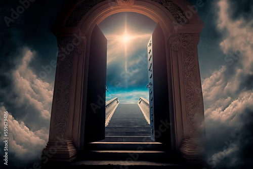 Heaven's gate to heaven, end of life Generative AI