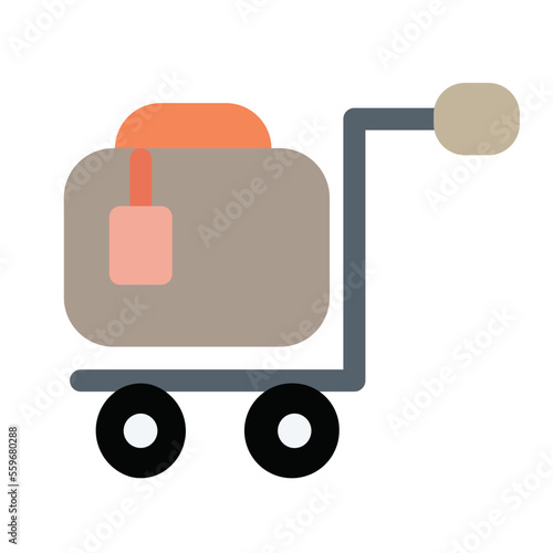 Luggage Flat Icon