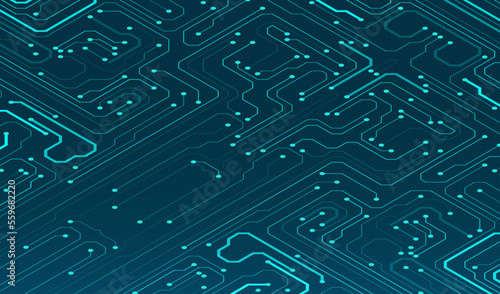 Abstract circuit board background