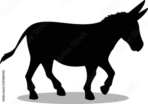 Donkey Silhouette  cute Donkey Vector Silhouette  Cute Donkey cartoon Silhouette  Donkey vector Silhouette  Donkey icon Silhouette  Donkey Silhouette illustration  Donkey vector                       