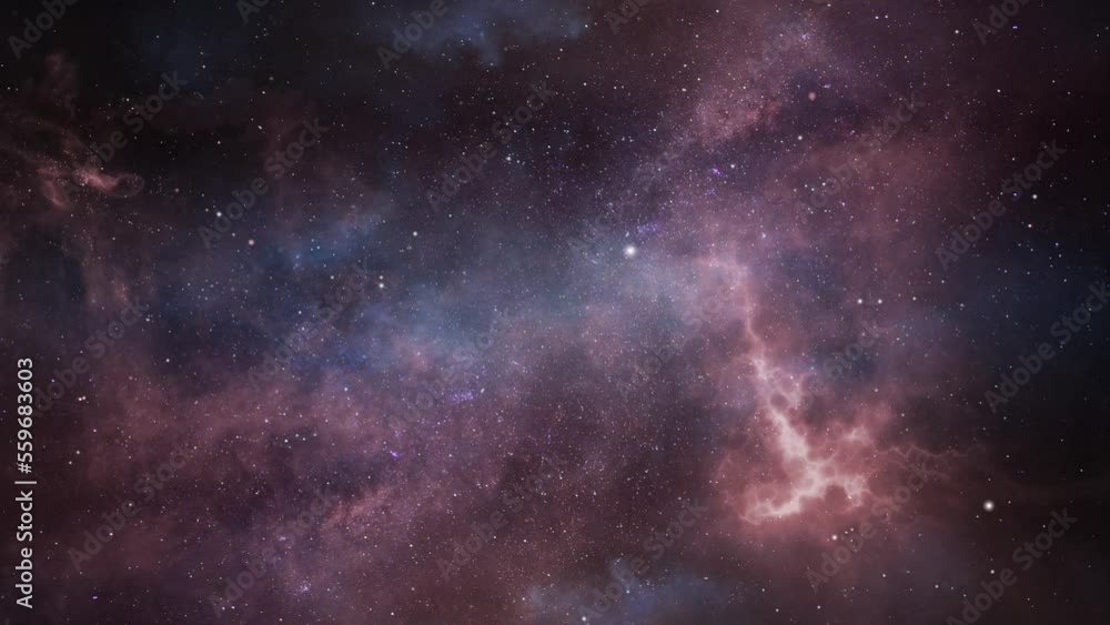 universe, red nebula in outer space. universe, red nebula in outer space.