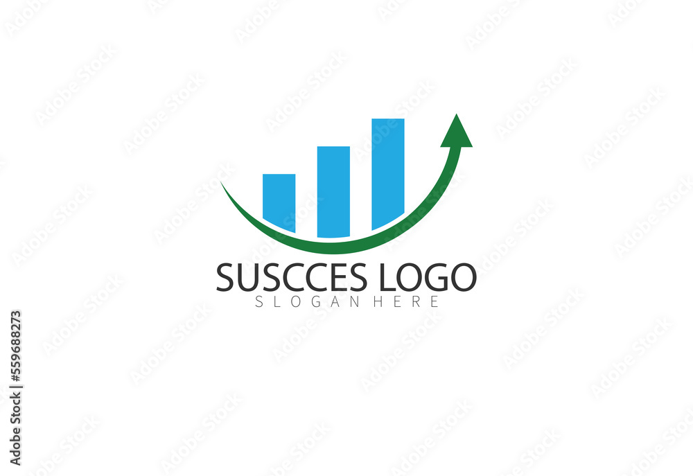 Success logo icon elements template. Success logo icon elements template.
