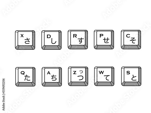 キーボードボタン