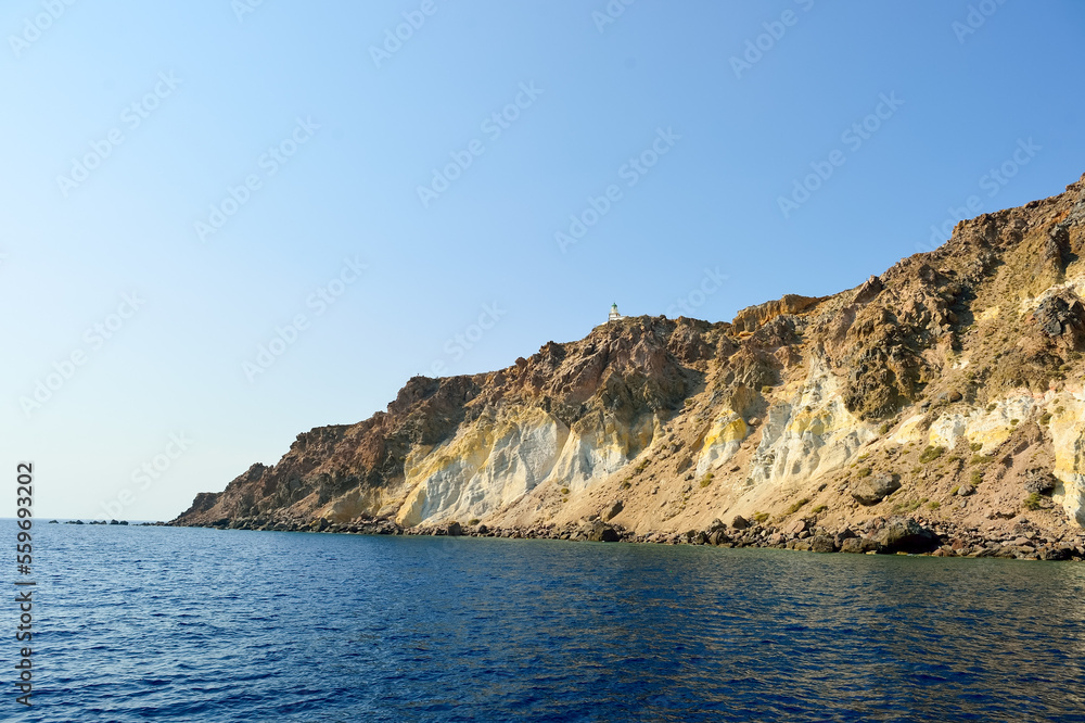 View on Santorini island, Greece