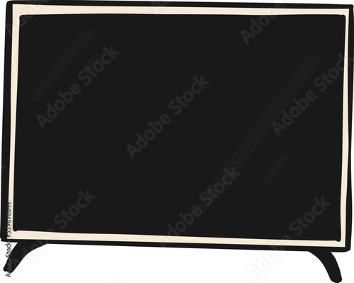 Tv Electronic Hand Drawn Vector