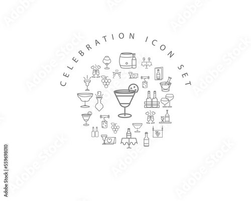 carpenter icon set desing.