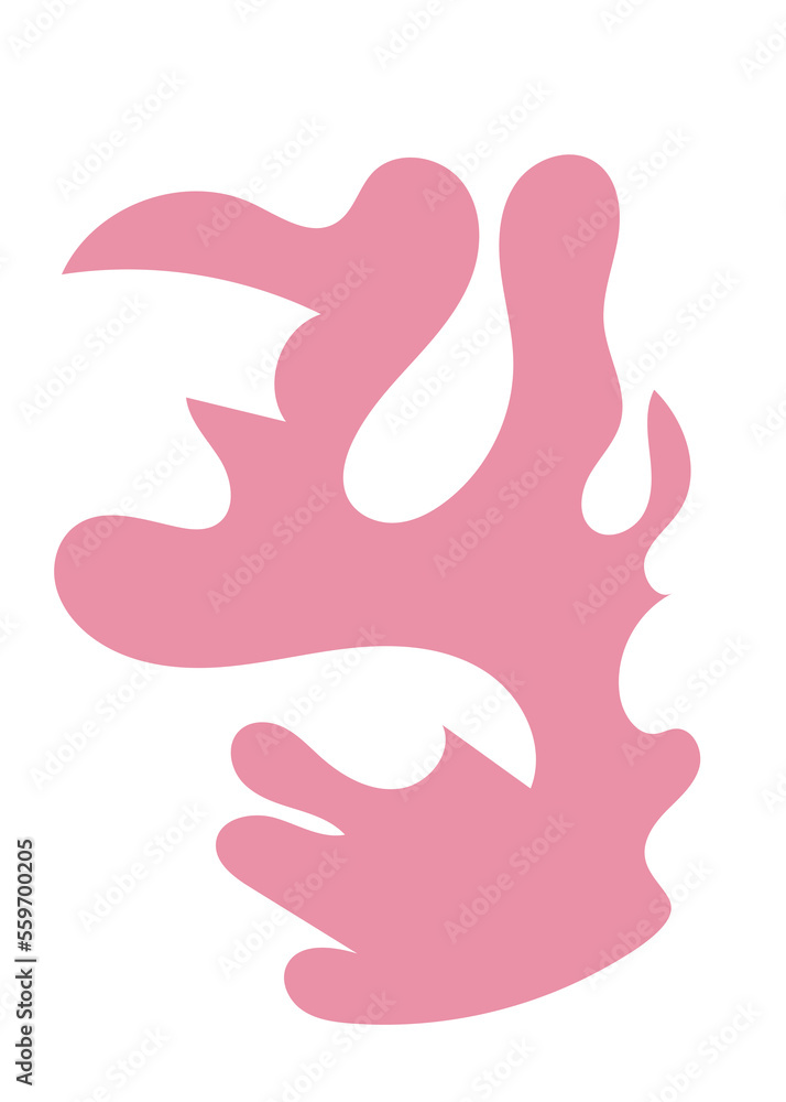Pastel Abstract Shape Transparent Design Pastel Abstract Shape Transparent Design