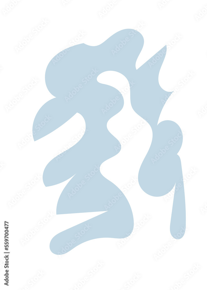 Pastel Abstract Shape Transparent Design Pastel Abstract Shape Transparent Design