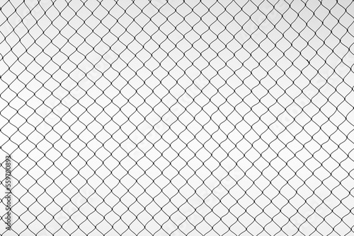 Abstract mesh string on white background with seamless patterns