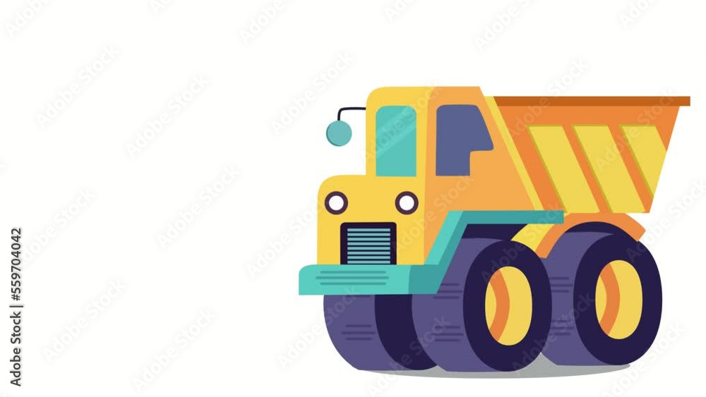 A vehicle for construction site A vehicle for construction site