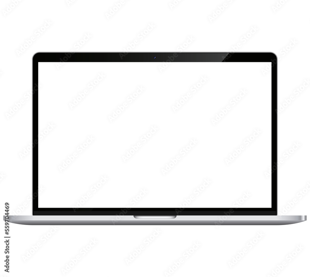 Mockup / template. Laptop pro with blank screen for your design. PNG 24 Mockup / template. Laptop pro with blank screen for your design. PNG 24