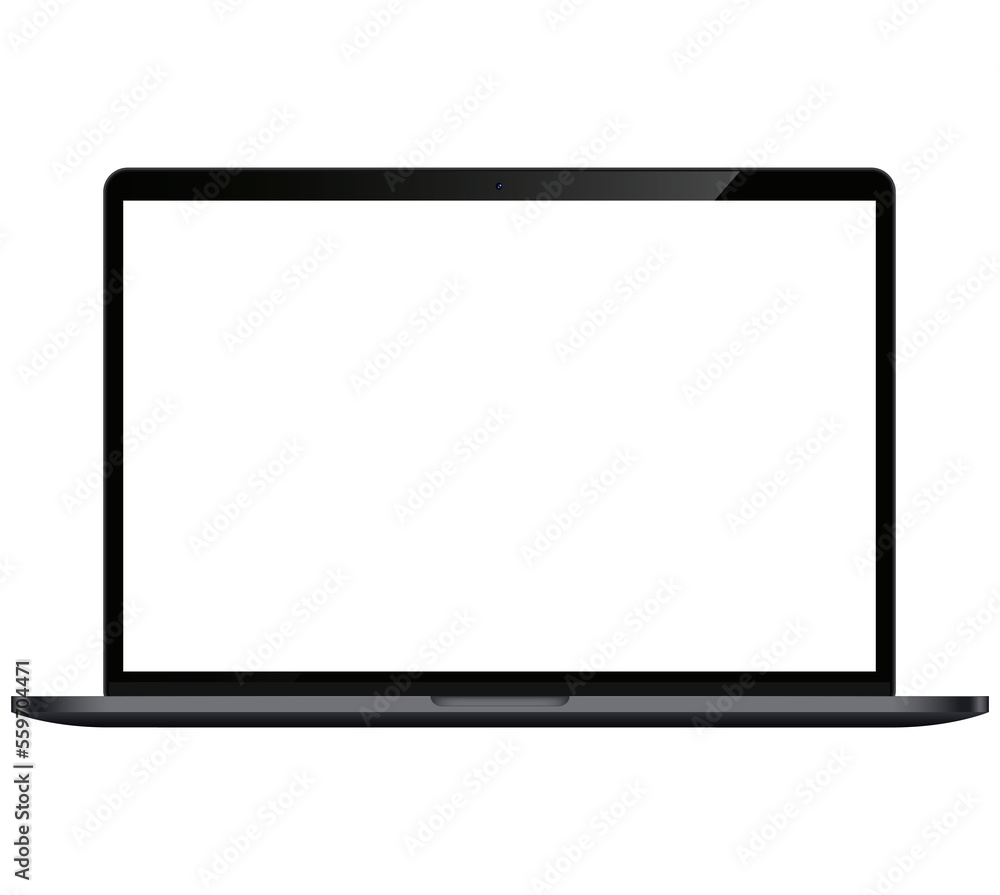 Mockup / template. Laptop pro with blank screen for your design. PNG 24 Mockup / template. Laptop pro with blank screen for your design. PNG 24