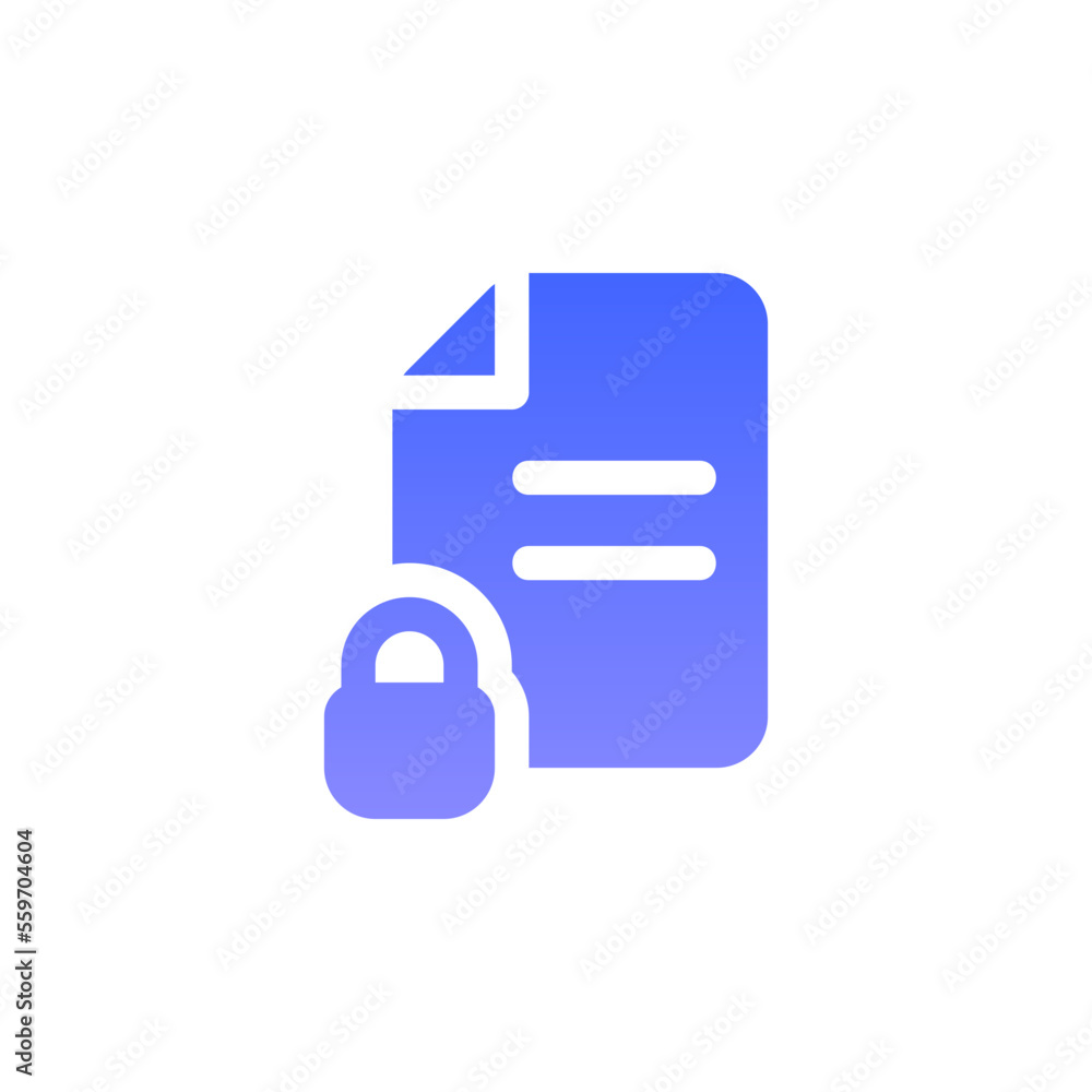 file flat gradient icon file flat gradient icon