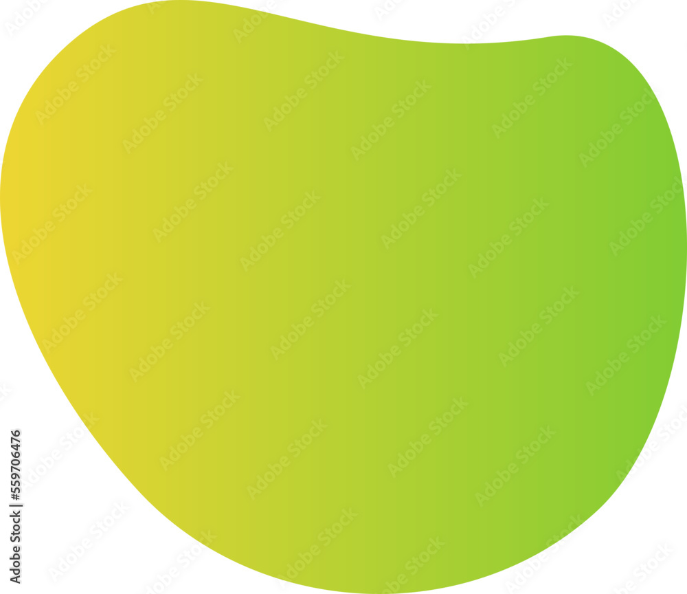 Green Yellow Abstract Blob Gradient Vector Green Yellow Abstract Blob Gradient Vector