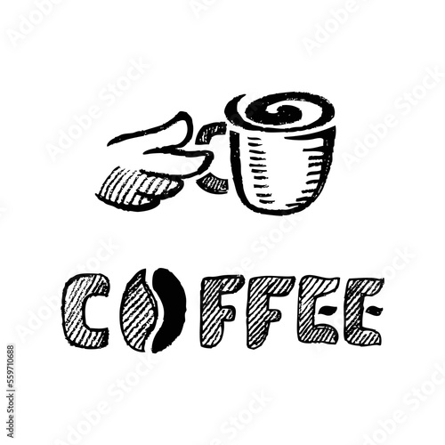 a cup of coffee