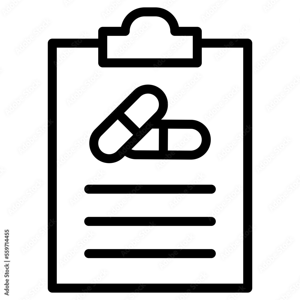 medicine letter icon medicine letter icon