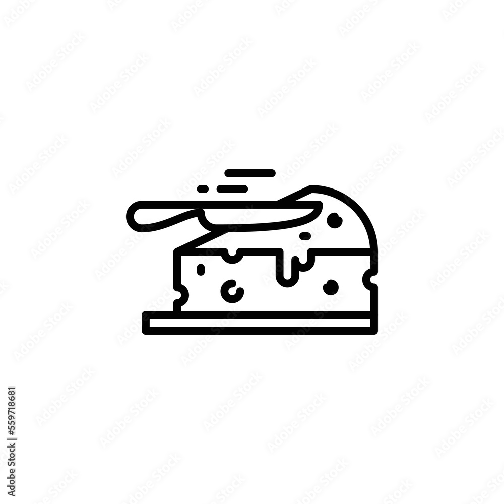 Butter, cheese outline icons. Vector illustration. Editable stroke. Isolated icon suitable for web, infographics, interface and apps. Butter, cheese outline icons. Vector illustration. Editable stroke. Isolated icon suitable for web, infographics, interface and apps.