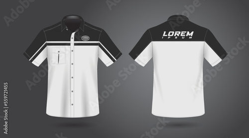 short sleeve work shirt