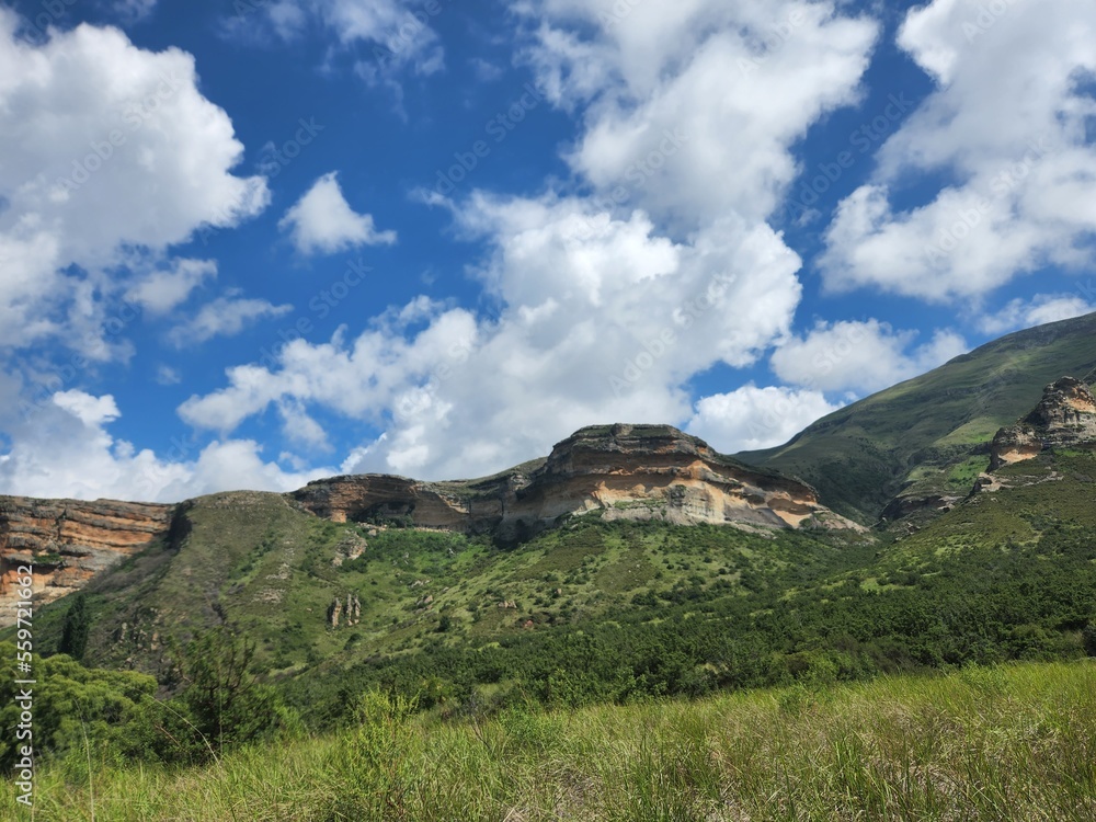 landscape with blue sky landscape with blue sky