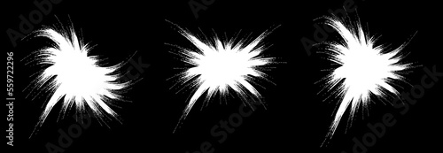 Set of white hand drawn grunge backgrounds. Sale banners. Vector Illustration