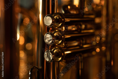 Photography Trumpet valves bokeh music culture brass instruments