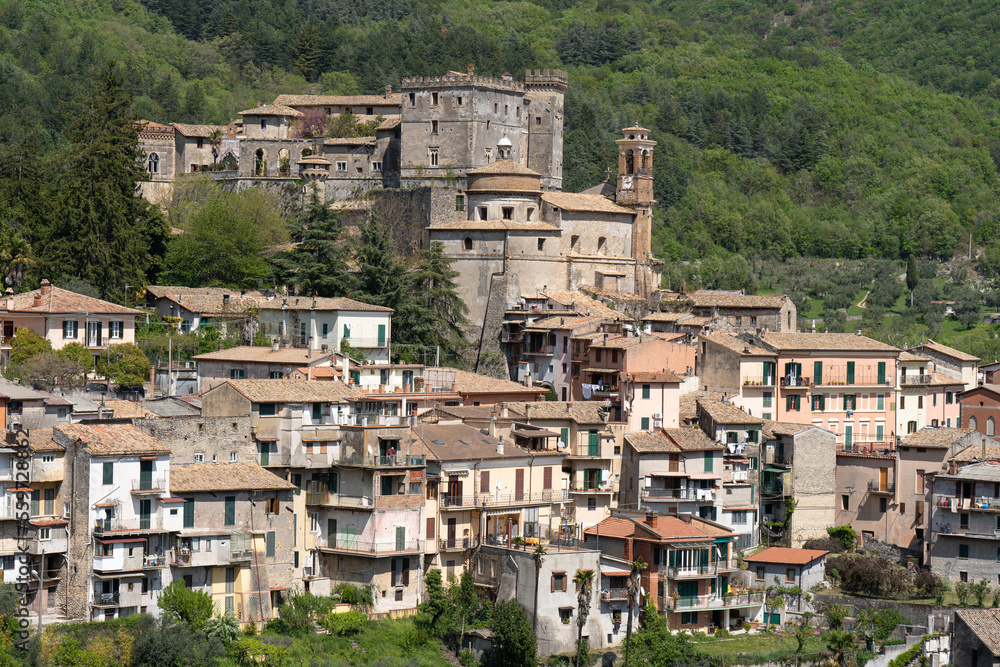 Arsoli is a charming Italian town in the Lazio region, near the border with Abruzzo. 