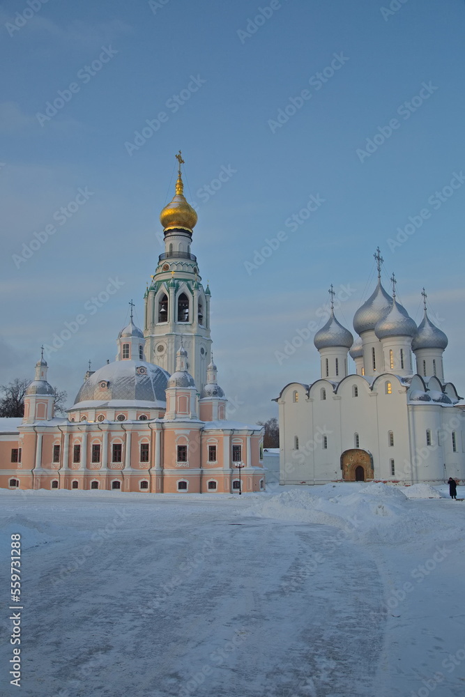 Kremlin Square in the city of Vologda.