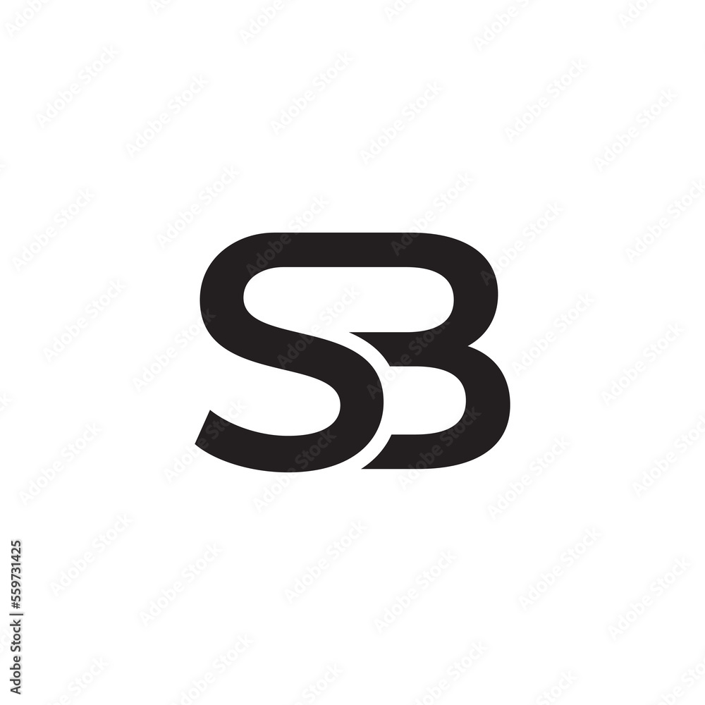 SB Letter logo icon design template elements design vector SB Letter logo icon design template elements design vector