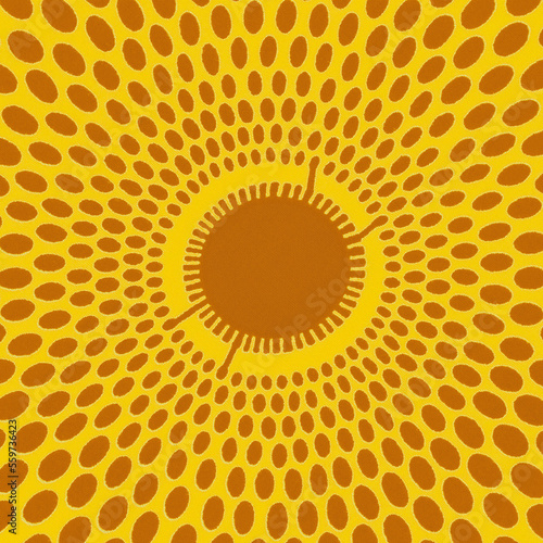Colored African fabric – seamless and textured pattern, cotton, photo