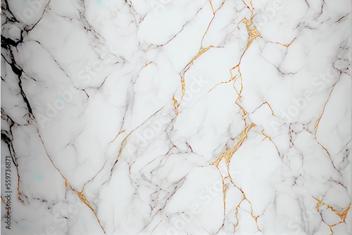 Marble background gold Generative AI