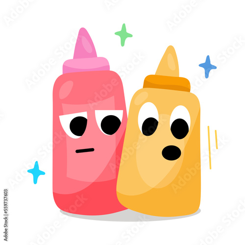 Sauce Bottles 