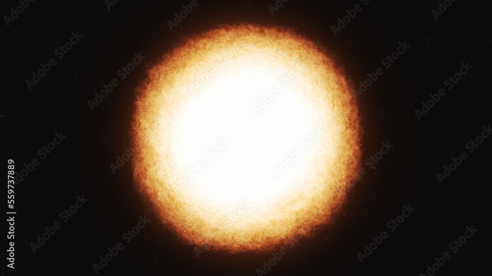 Giant Sun on Galaxy background with Solar spiral,Universe and starry concept design,vector Giant Sun on Galaxy background with Solar spiral,Universe and starry concept design,vector