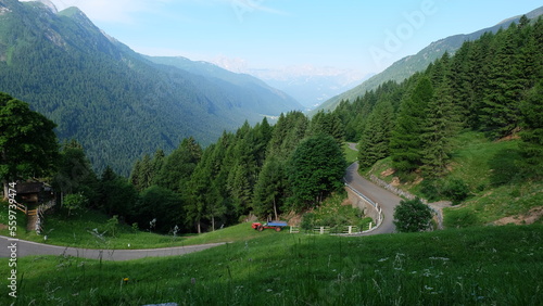 Passo del Vivione 1827 m Pass in den Alpen Italien photo