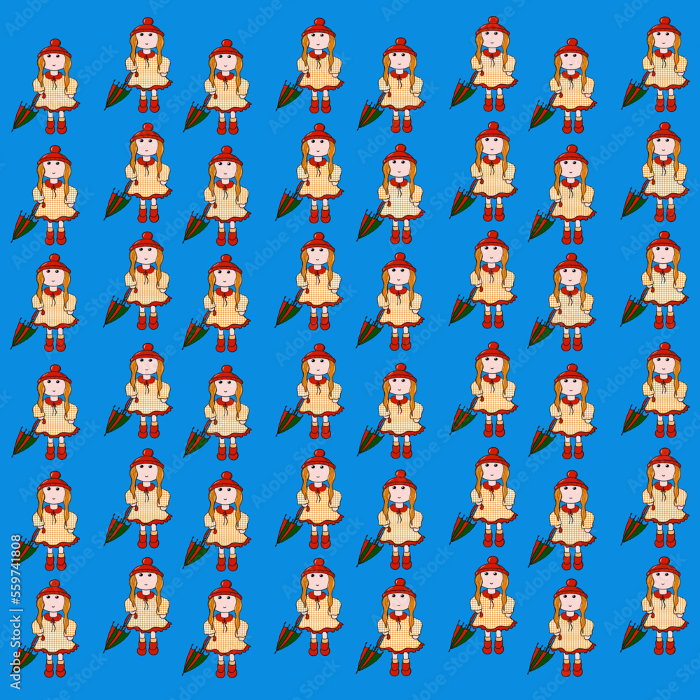 seamless pattern with kids seamless pattern with kids