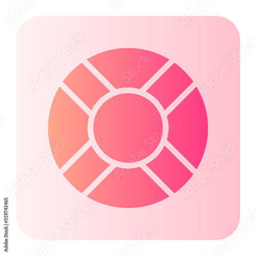 lifesaver gradient icon