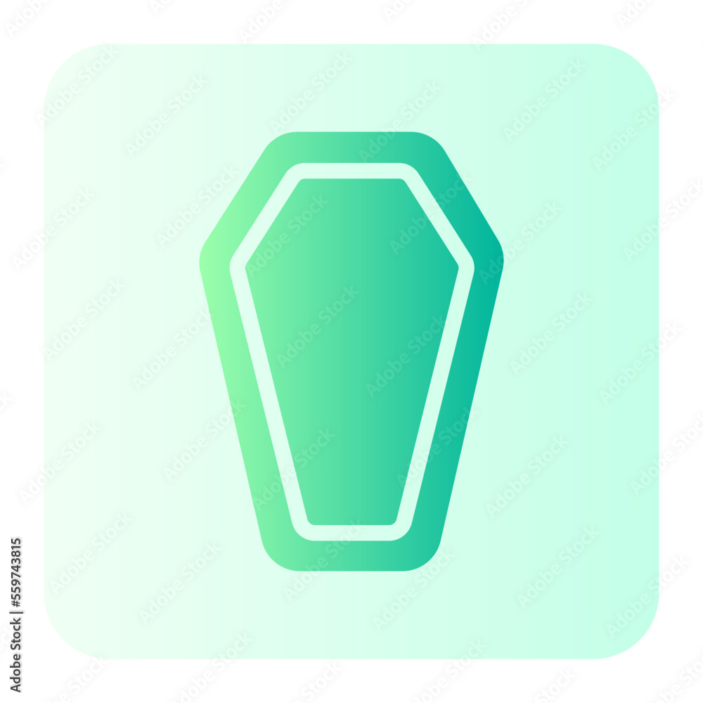 coffin gradient icon