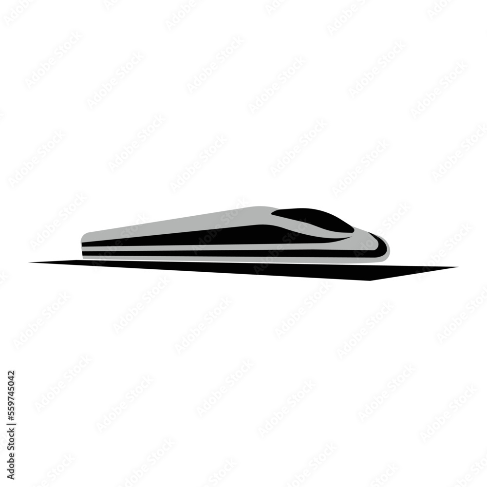fast train icon vector fast train icon vector