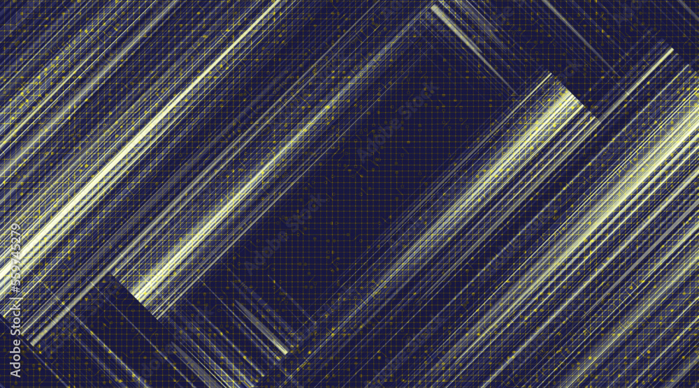 Fototapeta premium Golden Line network Technology Background,Digital and Connection Concept design,Vector illustration.