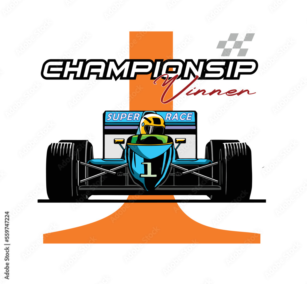 Speed Games Image vector illustration for your T shirt and your Design