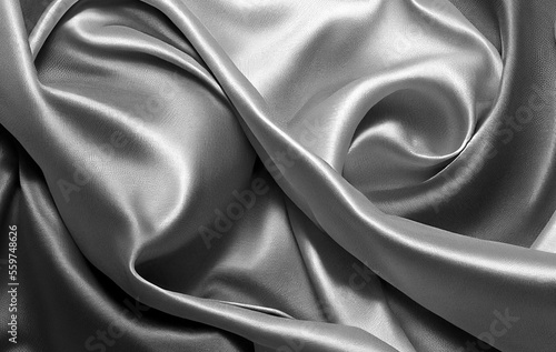 Black and white background texture, different shades of grey, white and dark black , luxury and flowing abstract design 