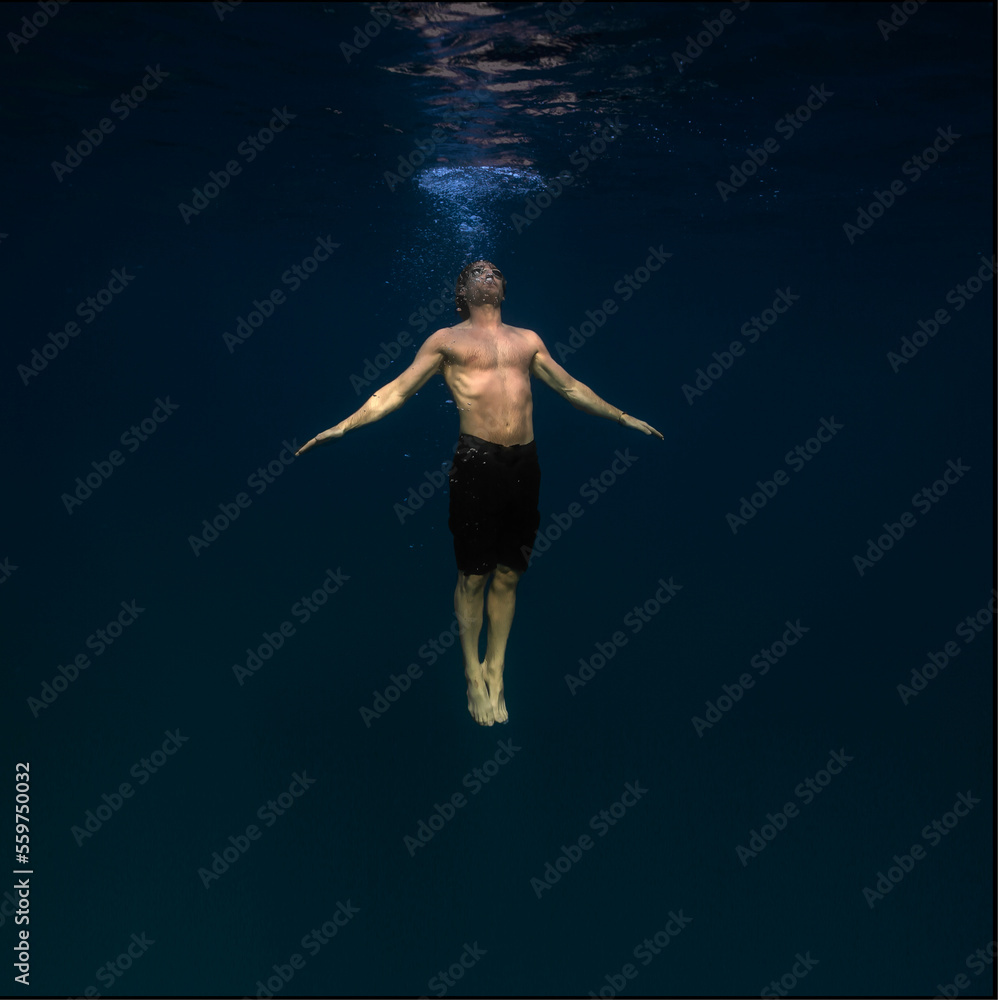 custom made wallpaper toronto digitalUnderwater Images of Male shot in the Ocean