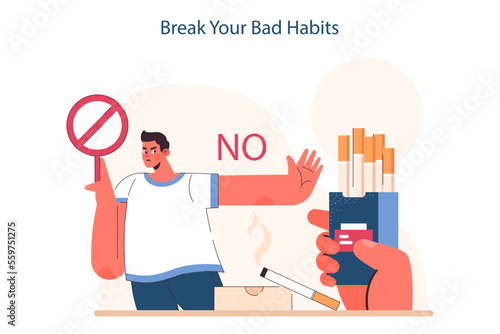 Break your bad habits to decrease your spendings. Risk management
