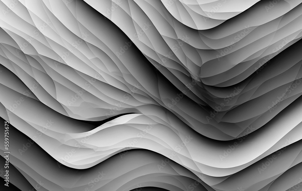 Obraz premium Black and white background texture, different shades of grey, white and dark black , luxury and flowing abstract design 