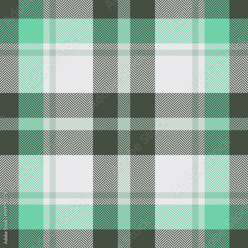 Plaid check pattern. Seamless fabric texture. Tartan textile print.