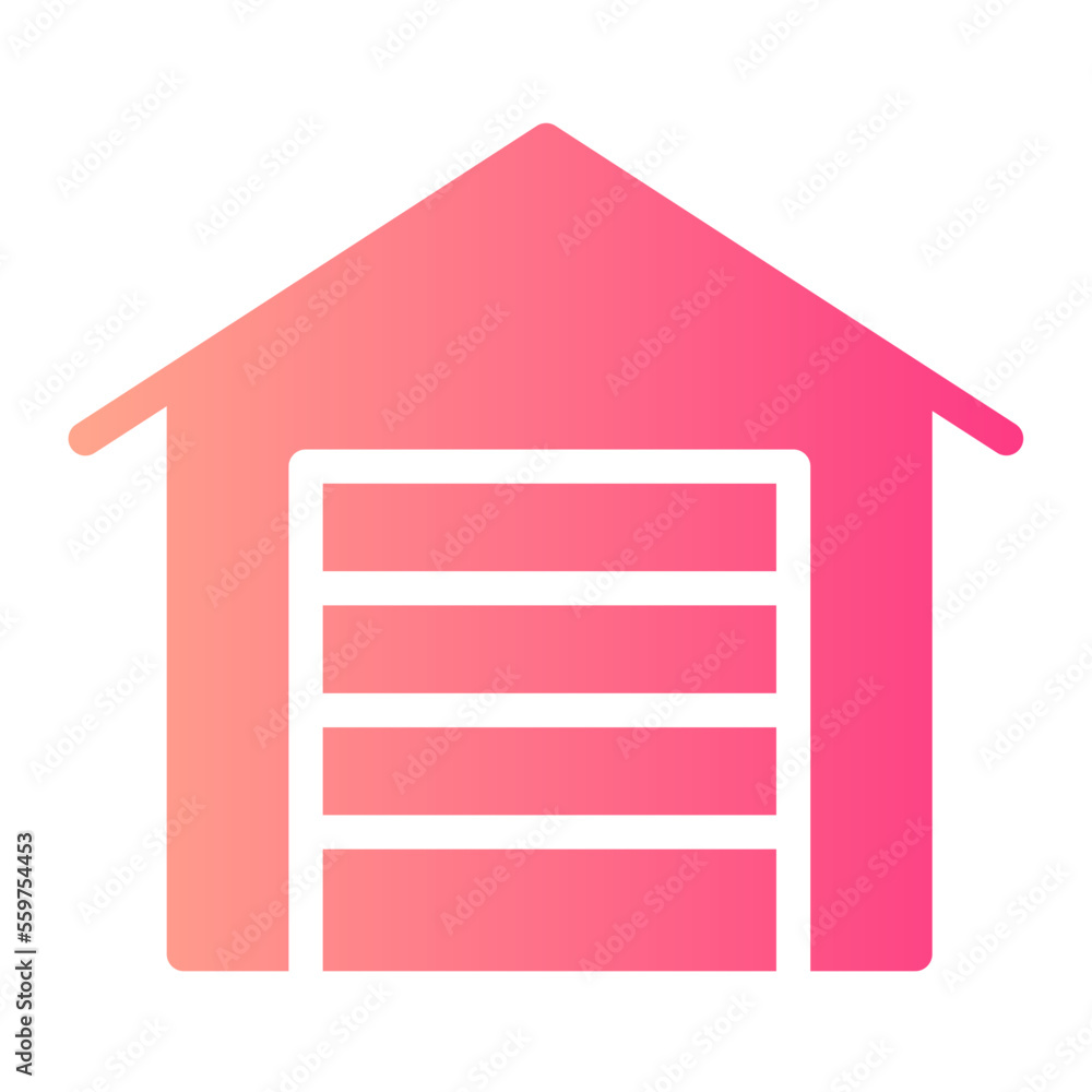 smart garage icon smart garage icon