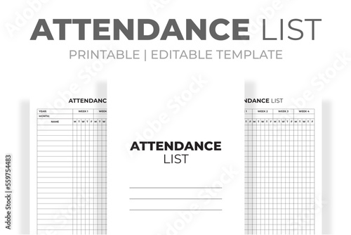 Attendance List