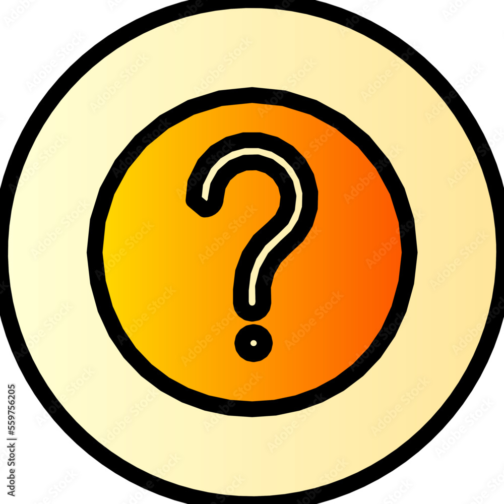 question gradient icon question gradient icon