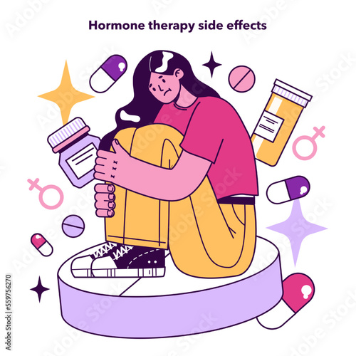 Hormone therapy side effects as a disadvantage of In vitro fertilization.