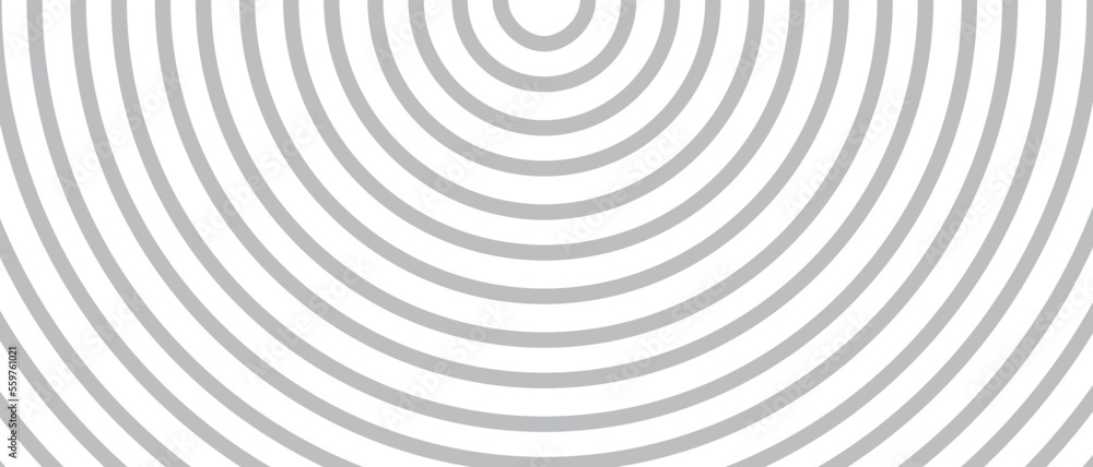 Circle lines pattern on white background. Circle lines pattern for backdrop, brochure, wallpaper template. Realistic lines with repeat circles texture. Simple geometric background, vector illustration Circle lines pattern on white background. Circle lines pattern for backdrop, brochure, wallpaper template. Realistic lines with repeat circles texture. Simple geometric background, vector illustration